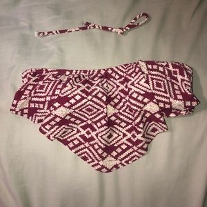 Strapless Flounce Bikini Top